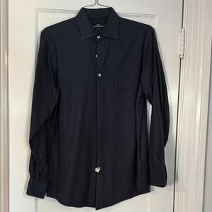 Rodd & Gunn Men's Long-Sleeve Button-Down Shirt in Navy